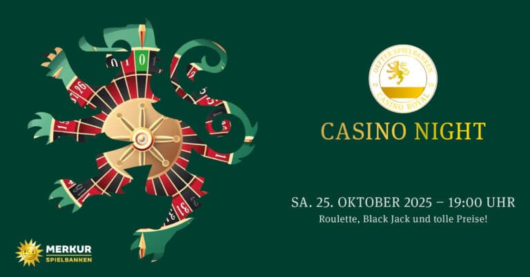 Casino Night: Roulette, Black Jack und tolle Preise!